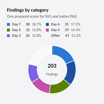 Findings by category