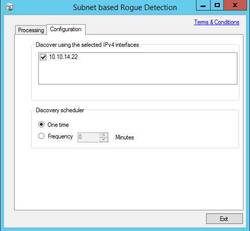 Rouge Checker - Configuration Screen