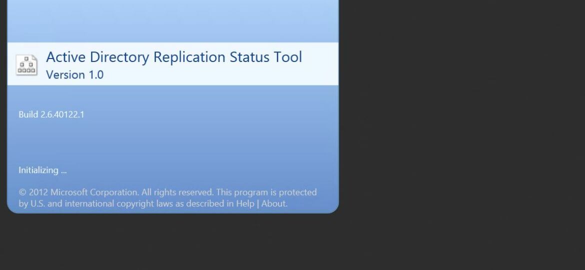 AD Replication Status Tool