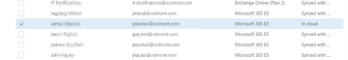 Konto uzytkownika pokazane jako cloud-only po przywroceniu