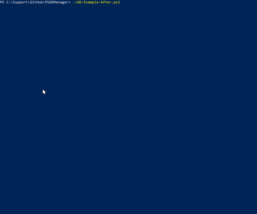 PSWriteColor Example