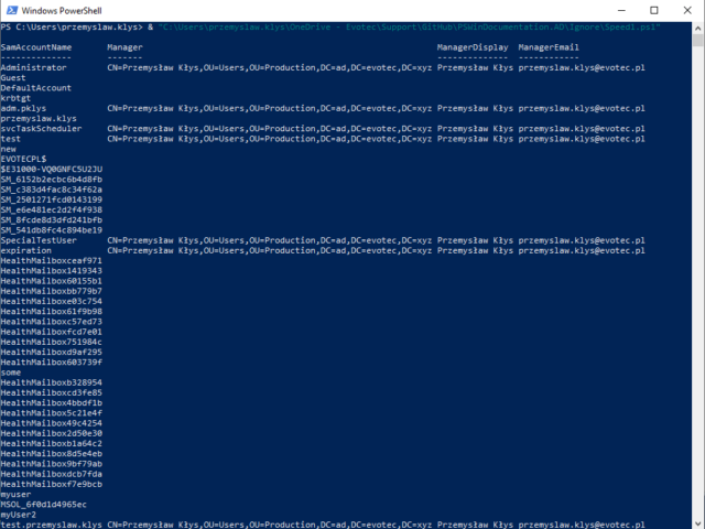 Powerful hashtables