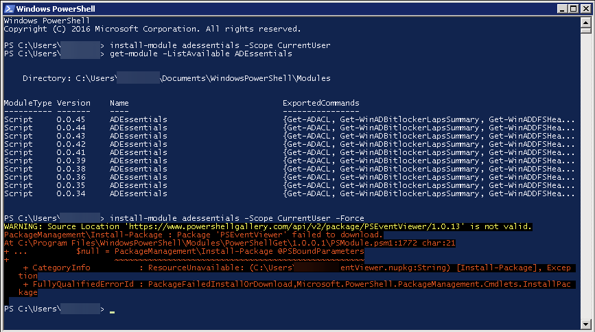 PowerShellGallery Disables Support For TLS 1 0 Breaking Install Module 